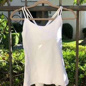 Lululemon braided-back yoga top